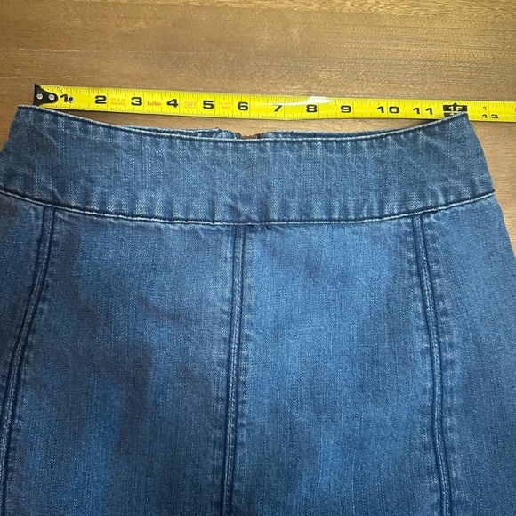 Free People Denim Mini Size 0 - Picture 2 of 8